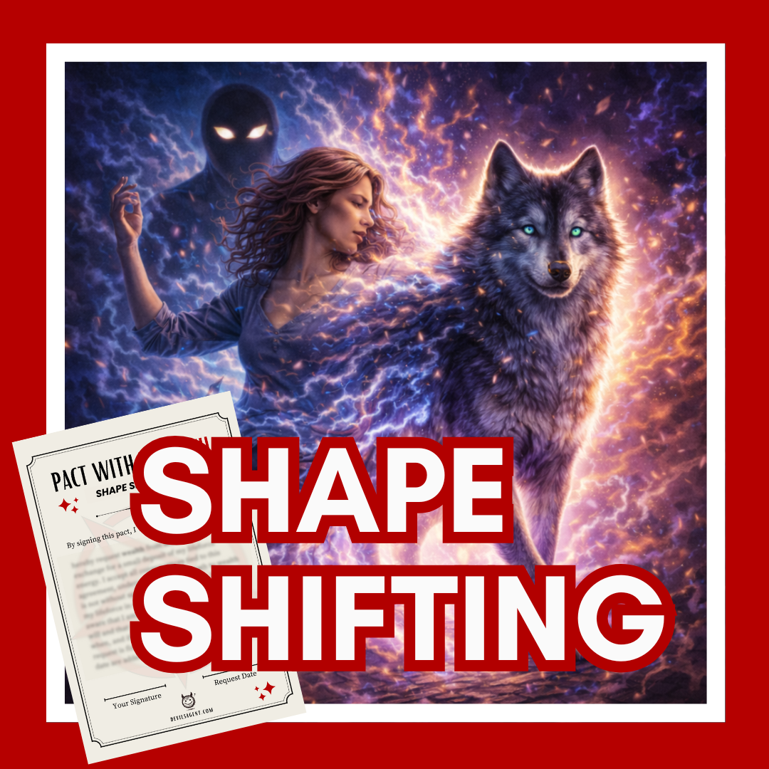 Shape Shifting - Pact with the Devil (Ritual Kit) - Devil's Agent